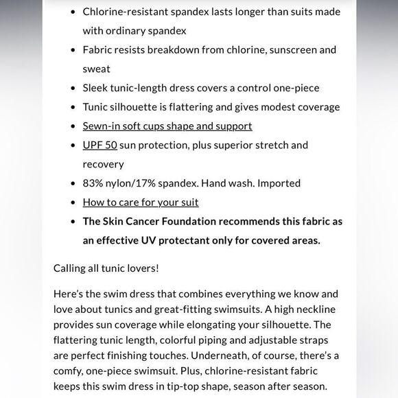 Land’s End Plus Size High 1 piece swim suit Violet Rose Stipple Palm Print Var - Picture 7 of 7